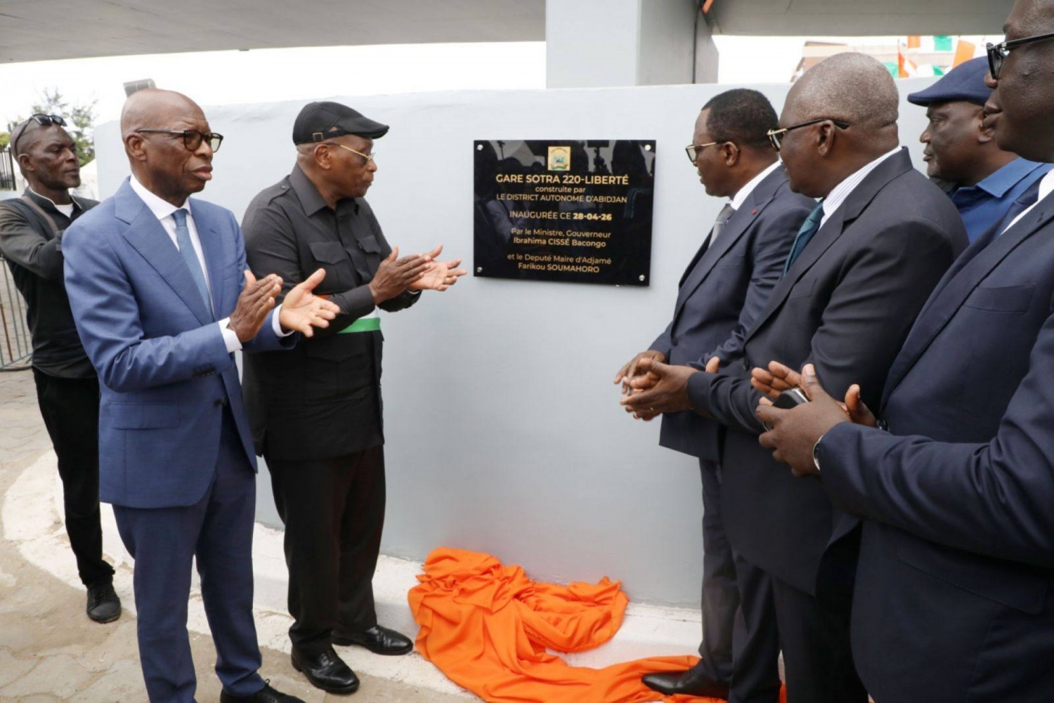Côte d'Ivoire : Adjamé, une nouvelle gare pour la SOTRA livrée, elle accueillera 10 lignes