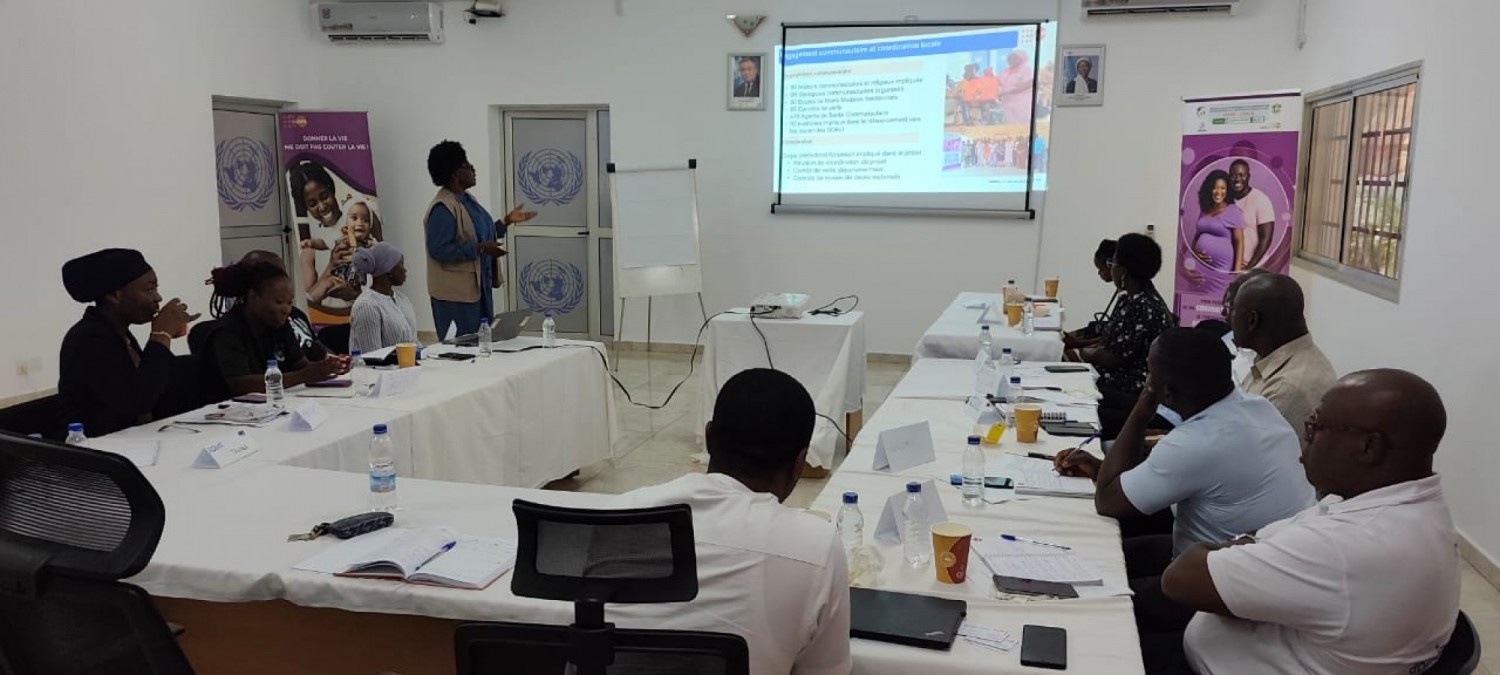 Côte d'Ivoire : Bouaké, journalistes et UNFPA unis pour sauver des mères