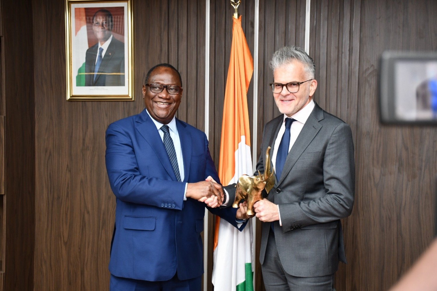 Côte d'Ivoire-USA : FLINTLOCK 2026, Téné Birahima échange avec le Sous-Secrétaire d'Etat adjoint  américain  sur les questions d'intérêt commun