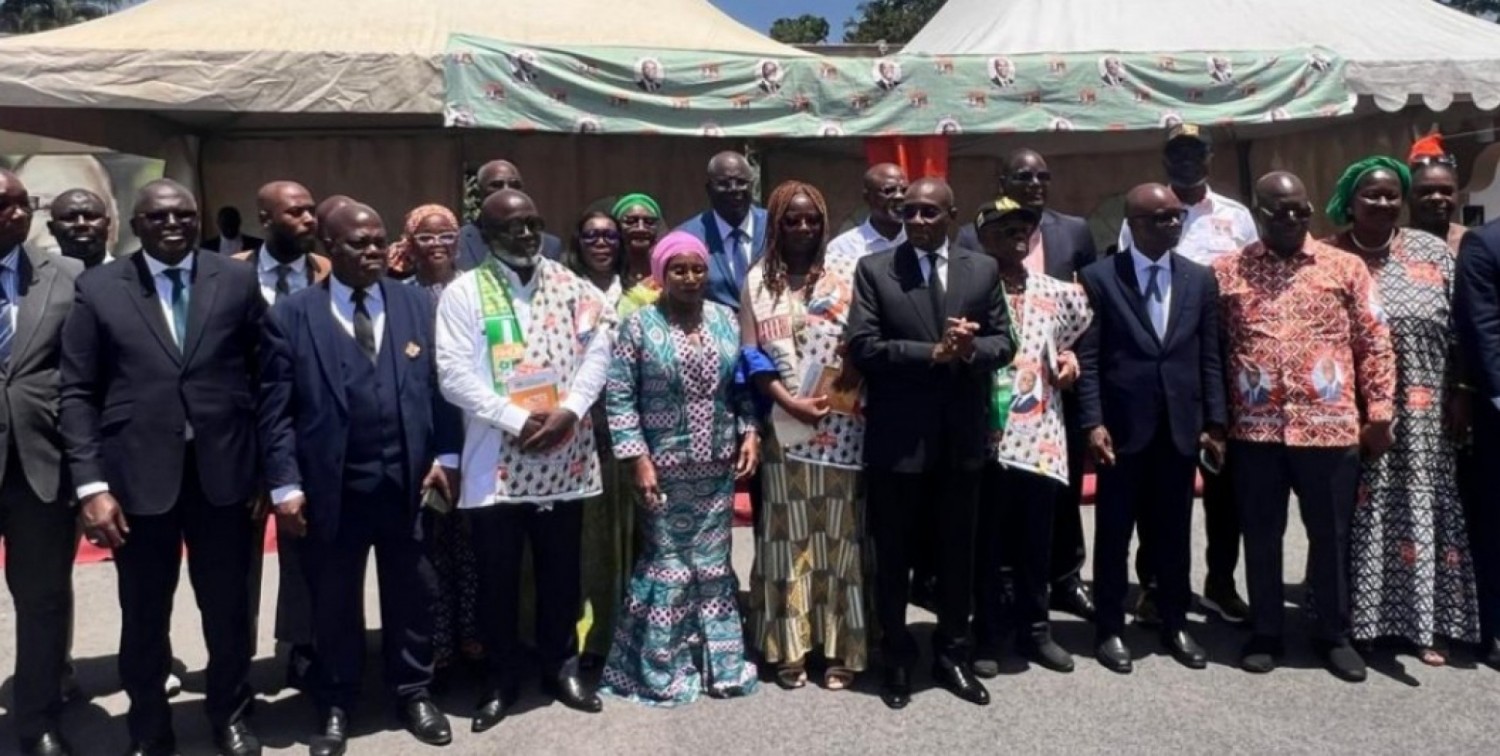 Côte d'Ivoire : Dégnan, Oula Esther et le Colonel Ouassi Kanaté rejoignent le RHDP et dynamisent l'appel à l'unité nationale