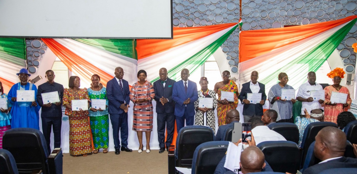 Côte d'Ivoire : Le SYNAFIG rend un hommage inédit à 110 agents des finances admis à la retraite