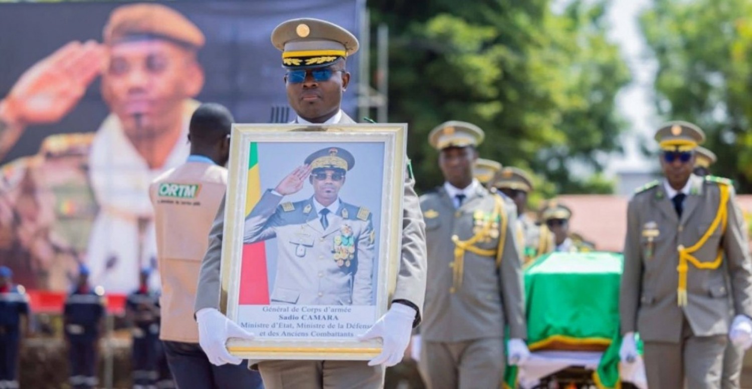 Mali : Obsèques et hommages nationales pour Sadio Camara après les attaques du 25 avril