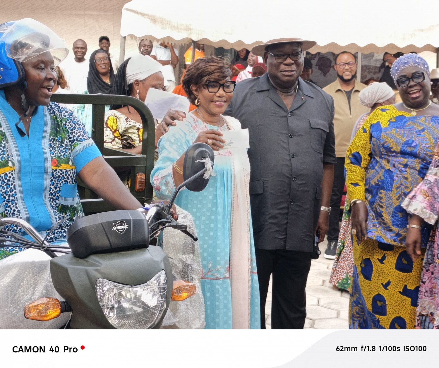Côte d'Ivoire : Marcory, Laurent Tchagba débloque 50 millions FCFA et des tricycles pour les femmes, cap sur la conquête de la mairie