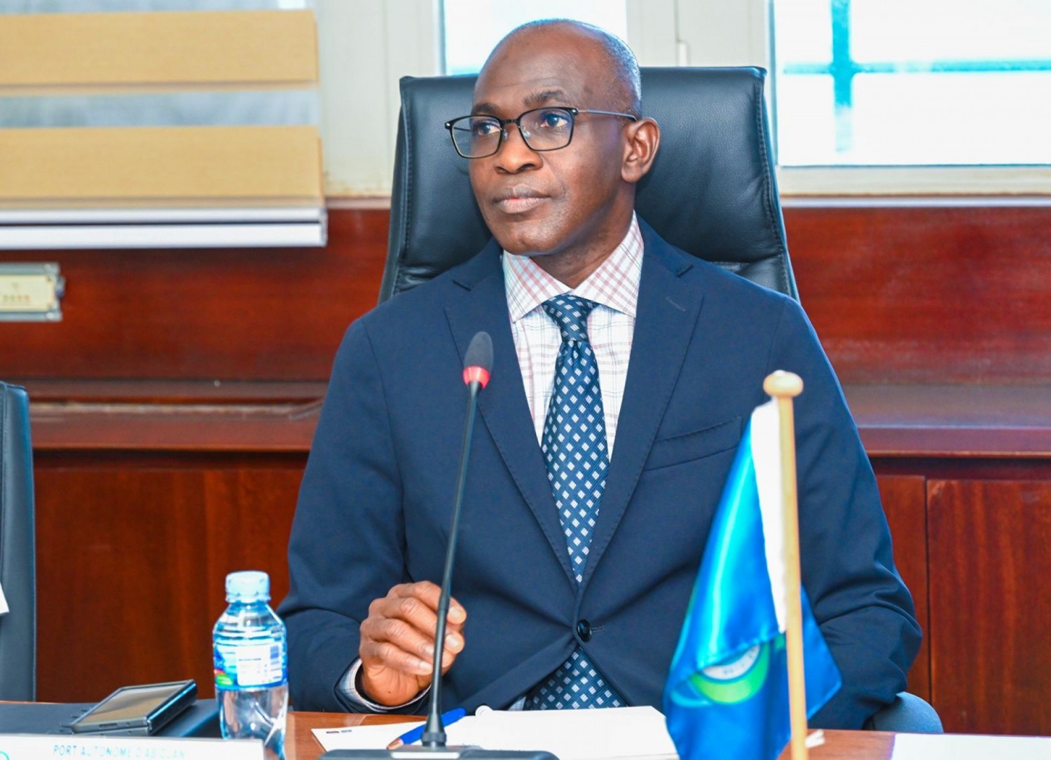 Côte d'Ivoire : Le nouveau DG par intérim du port d'Abidjan veut poursuivre les  efforts de modernisation et de renforcement de la compétitivité de la plateforme portuaire