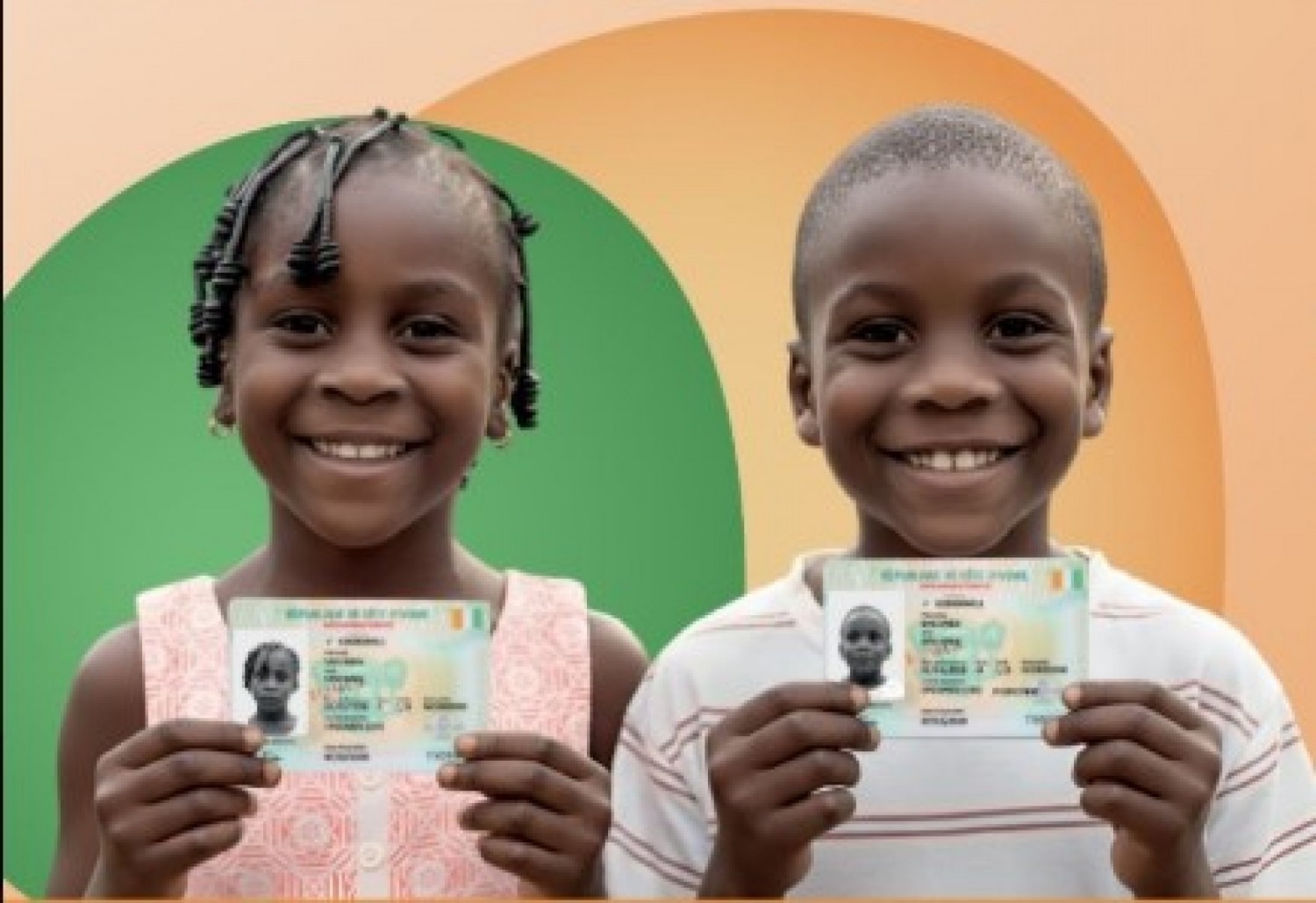Côte d'Ivoire : CNI, l'enrôlement des enfants de 05 ans est désormais possible, voici les pièces à fournir