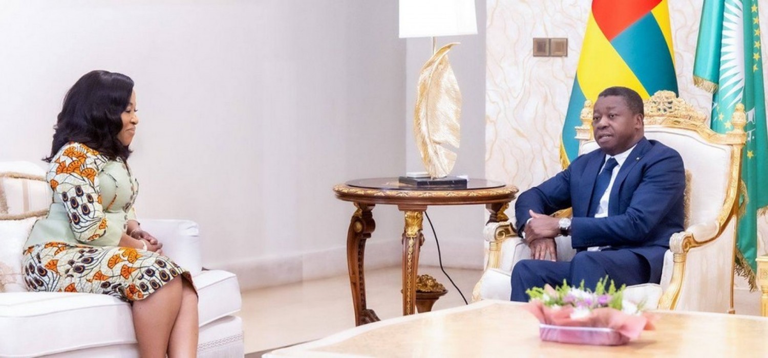 Togo :  Le SG du Commonwealth, Ayorkor Botchway, et le PC Gnassingbé discutent investissement et économie bleue