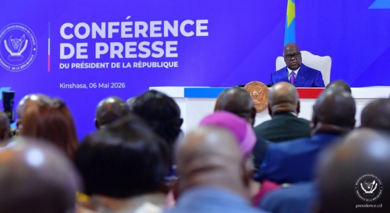 RDC : Tshisekedi évoque un possible report de la présidentielle de 2028 et un 3ème mandat