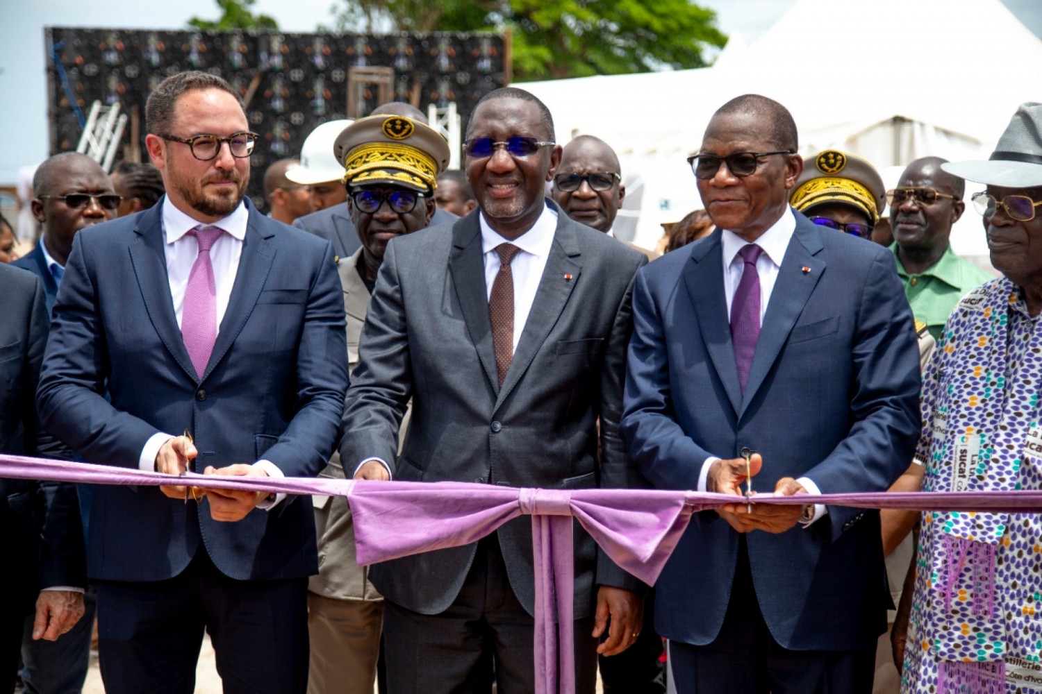 Côte d'Ivoire : Ferké, Bruno Koné inaugure une distillerie stratégique pour l'agro-industrie ivoirienne