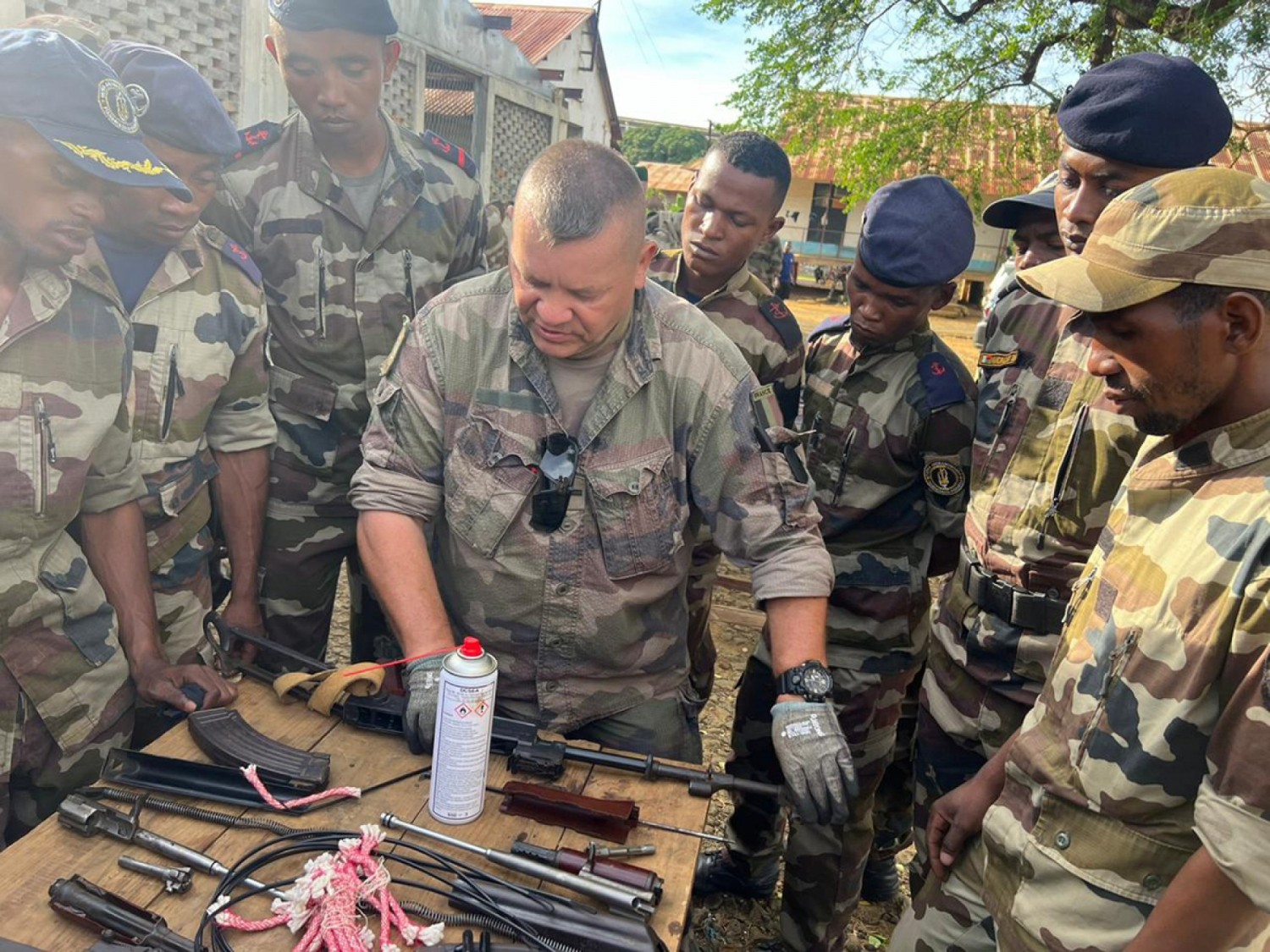 Madagascar : Africa corps au service des soldats malgaches