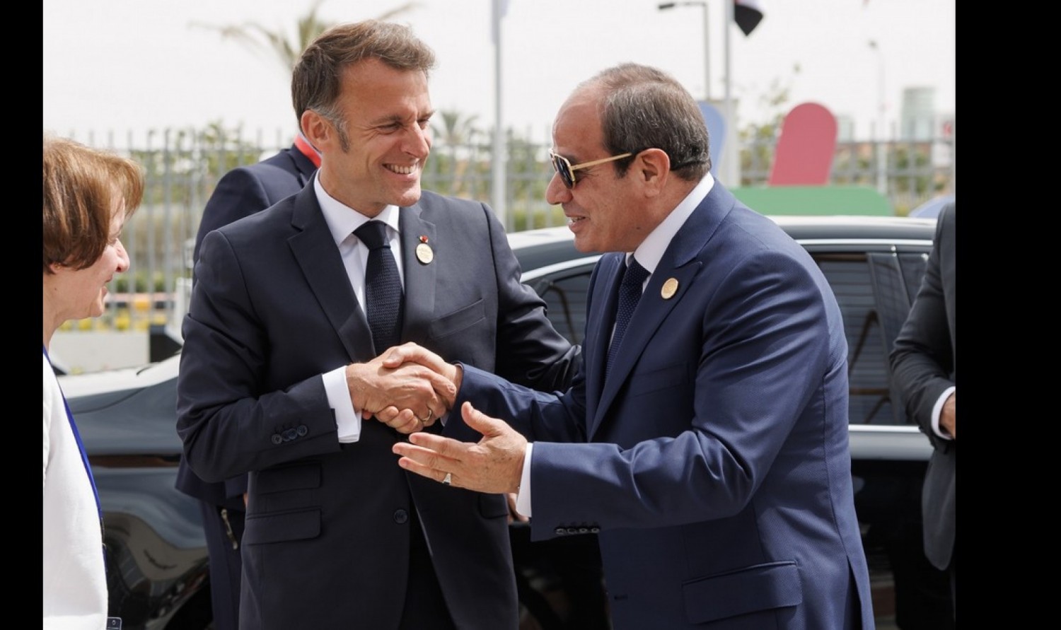 Égypte : Emmanuel Macron en escale à Alexandrie