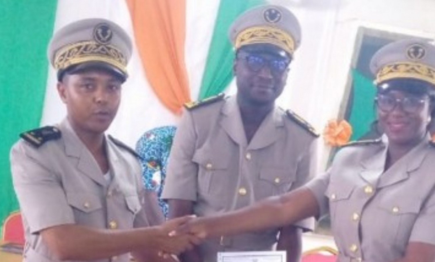 Côte d'Ivoire : Gagnoa-Ouragahio, passation de service entre les sous-préfets Fofana Lanciné Kader et entrant Assi Apo Josiane