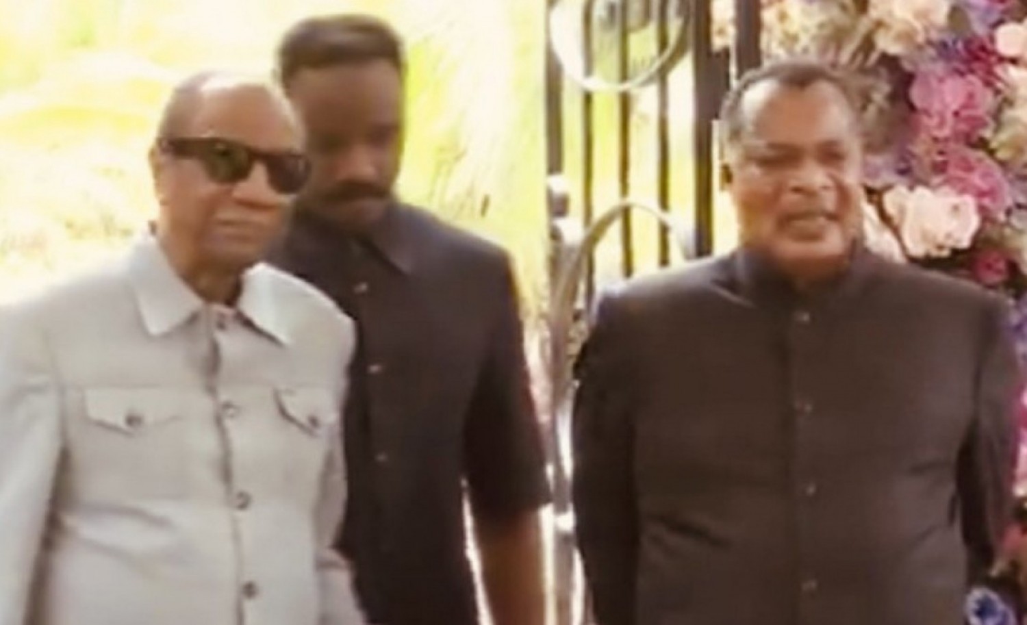 Guinée-Congo : Alpha Condé aperçu discrètement à Brazzavile aux côtés de Sassou Nguesso