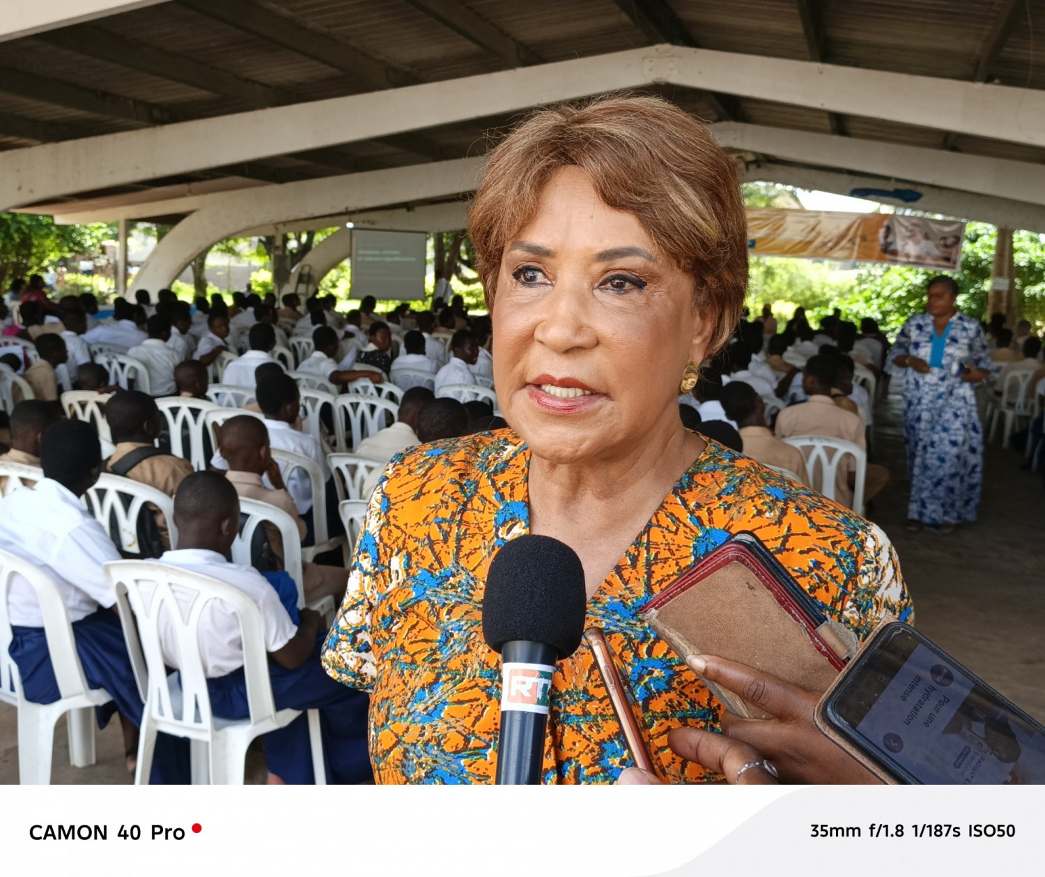 Côte d'Ivoire : Depuis Port-Bouët, Danièle Boni-Claverie mobilise la jeunesse autour du civisme et des valeurs républicaines pour une nation unie et responsable