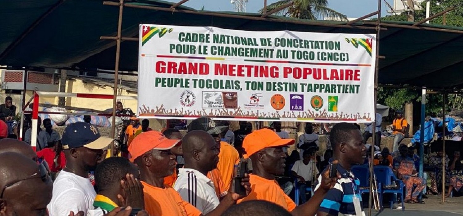 Togo :  L'opposition CNCC relance la lutte politique pour des principes démocratiques