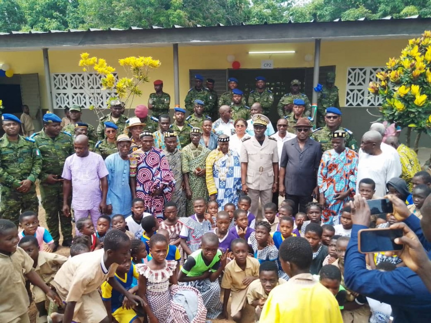 Côte d'Ivoire : Diabo, l'ENSOA offre une nouvelle vie à l'école primaire du village Télébokan