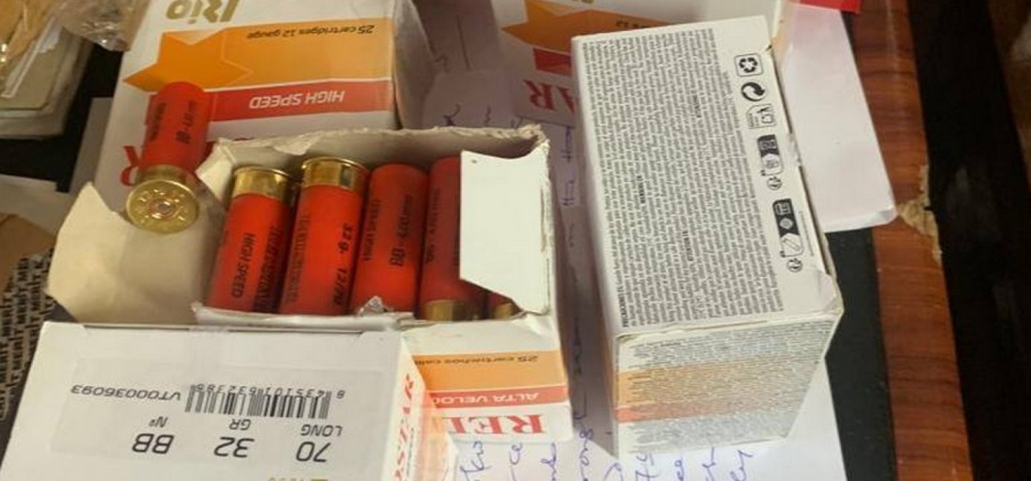 Ghana :  La police intercepte 1 000 cartouches à Nkwanta, deux suspects arrêtés