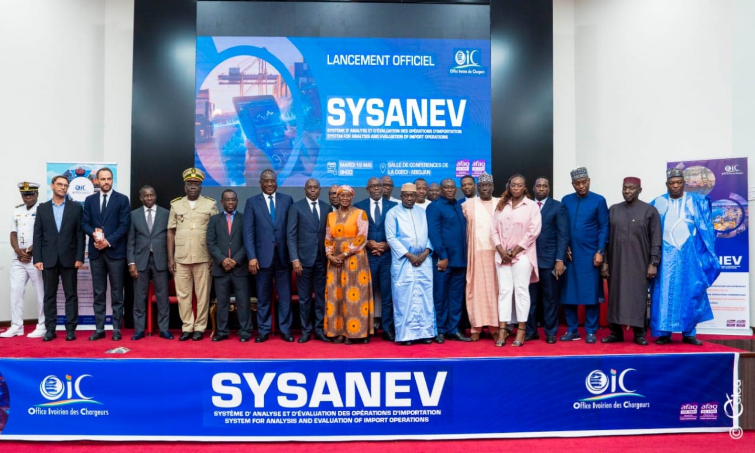 Côte d'Ivoire : L'OIC lance officiellement le SYSANEV, une plateforme innovante au service des importateurs ivoiriens