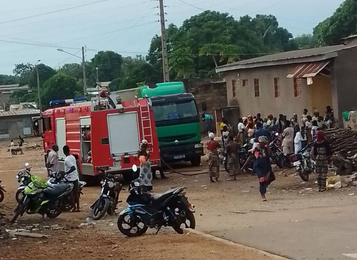 Côte d'Ivoire : Bouaké, une fillette meurt calcinée dans l'incendie d'une maison
