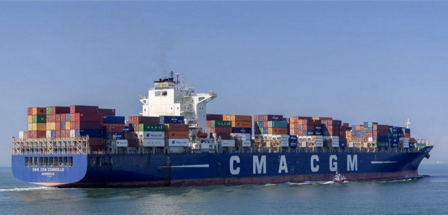 Côte d'Ivoire : Transport maritime, CMA CGM déploie un géant des mers à Abidjan et renforce le corridor stratégique Asie–Afrique