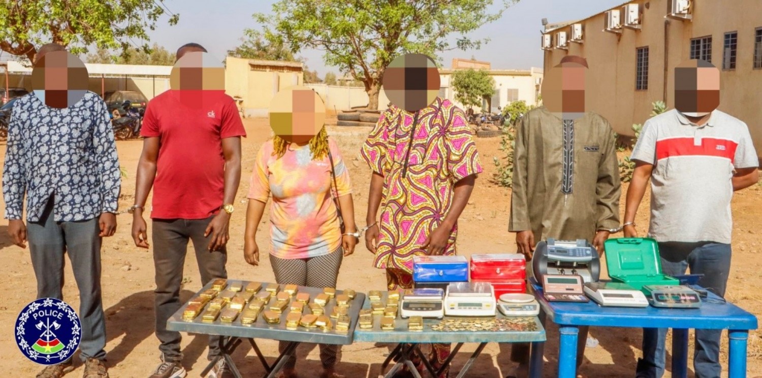 Burkina Faso : Un réseau international spécialisé dans l'escroquerie à l'or démantelé