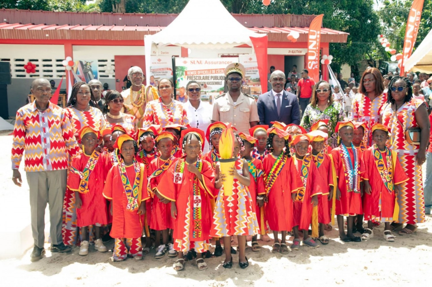Côte d'Ivoire : Songon Kassemblé, une compagnie d'Assurances transforme l'école préscolaire publique et sécurise l'avenir des tout-petits