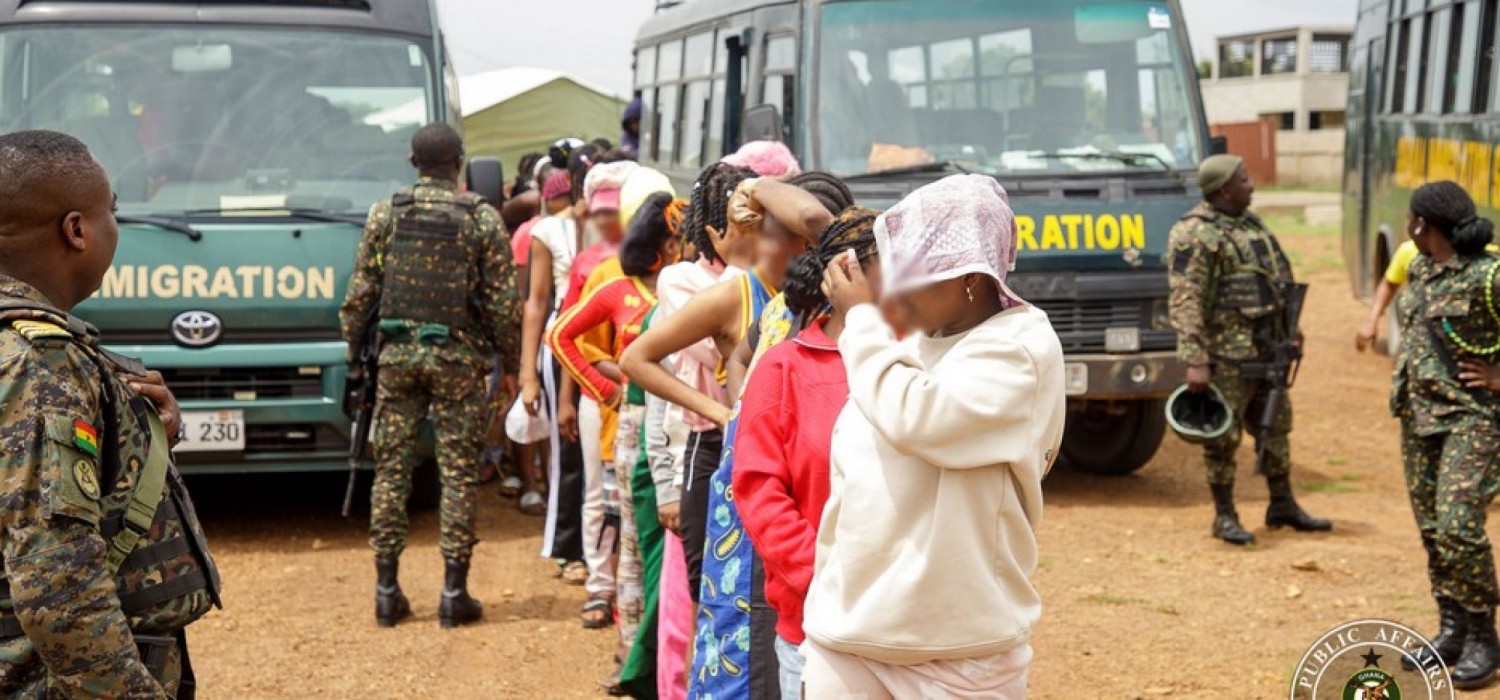 Ghana :  Le GIS sauve 112 victimes de trafic d'êtres humains, 105 rapatriées vers trois pays