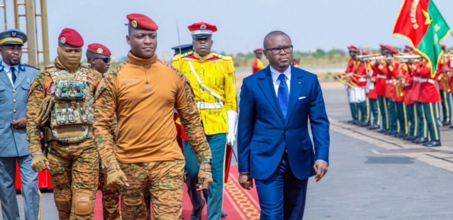 Burkina Faso - Bénin : Le président Wadagni à Ouagadougou pour une visite d'amitié et de travail