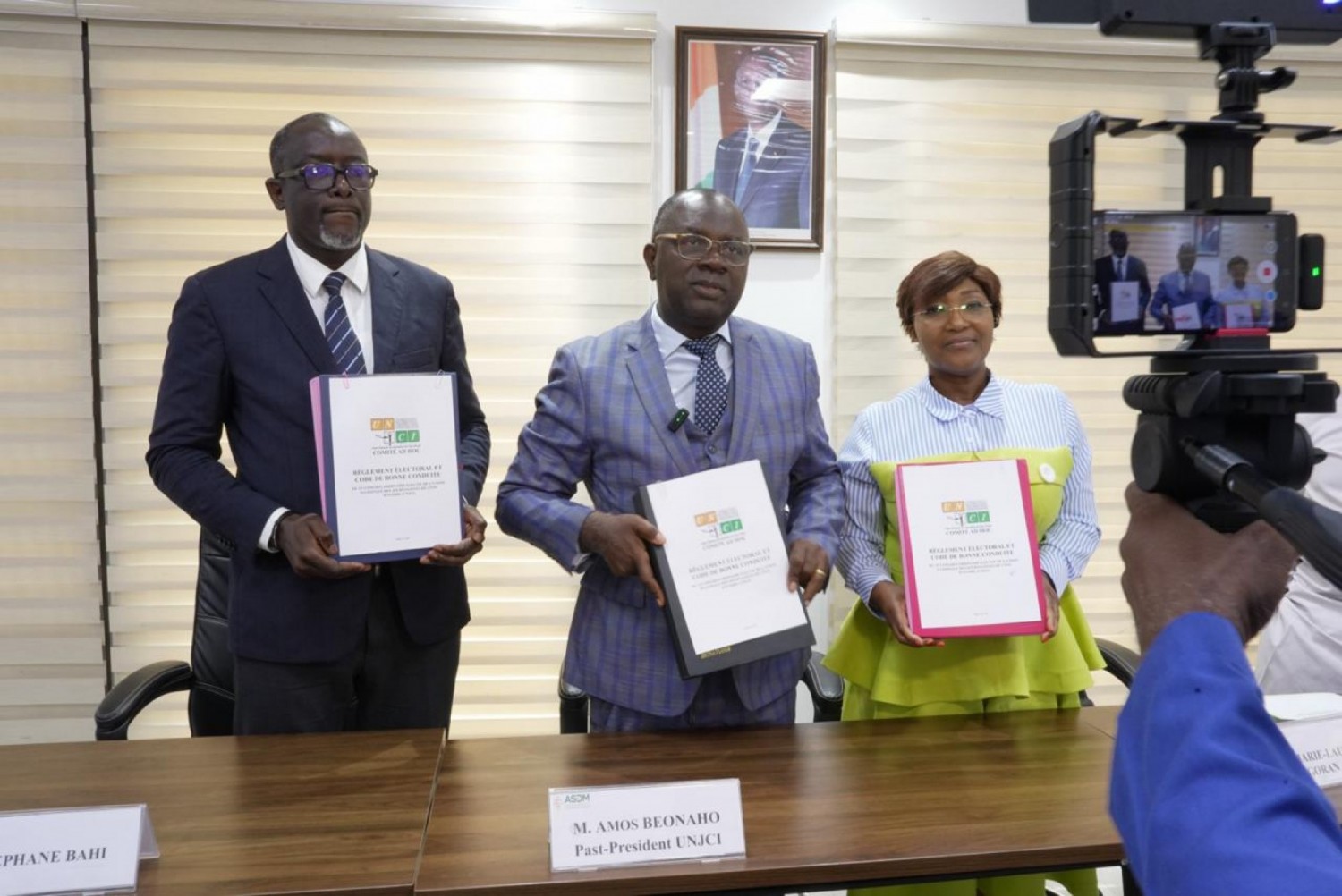 Côte d'Ivoire : 12ᵉ Congrès de l'UNJCI, les deux listes candidates s'engagent pour une élection apaisée