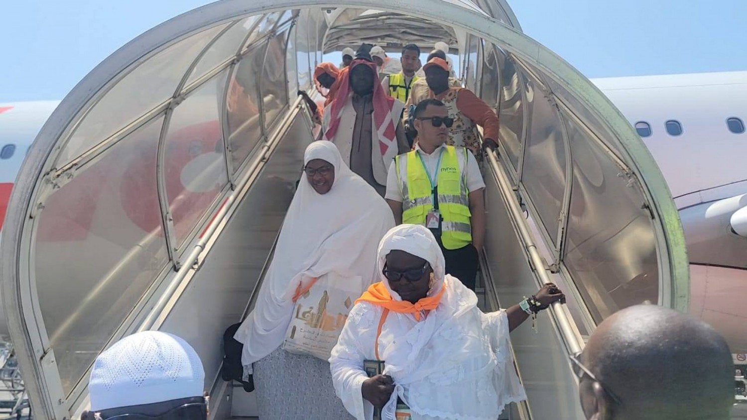 Côte d'Ivoire-Arabie Saoudite : Retour au pays des premiers pèlerins ivoiriens musulmans  de la Mecque