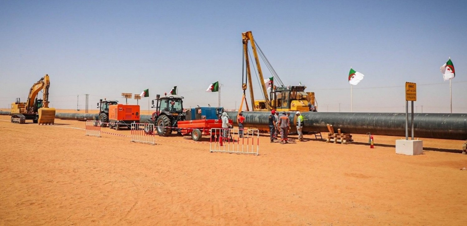 Niger : Démarrage des travaux du gazoduc transsaharien