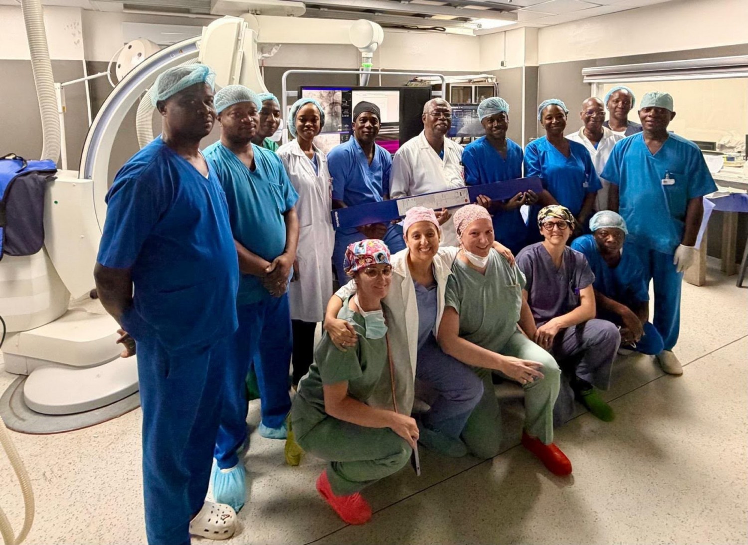 Côte d'Ivoire : Réalisation de la 1ère Ablation de Fibrillation Auriculaire en Afrique Subsaharienne à l'Institut de Cardiologie d'Abidjan (ICA)