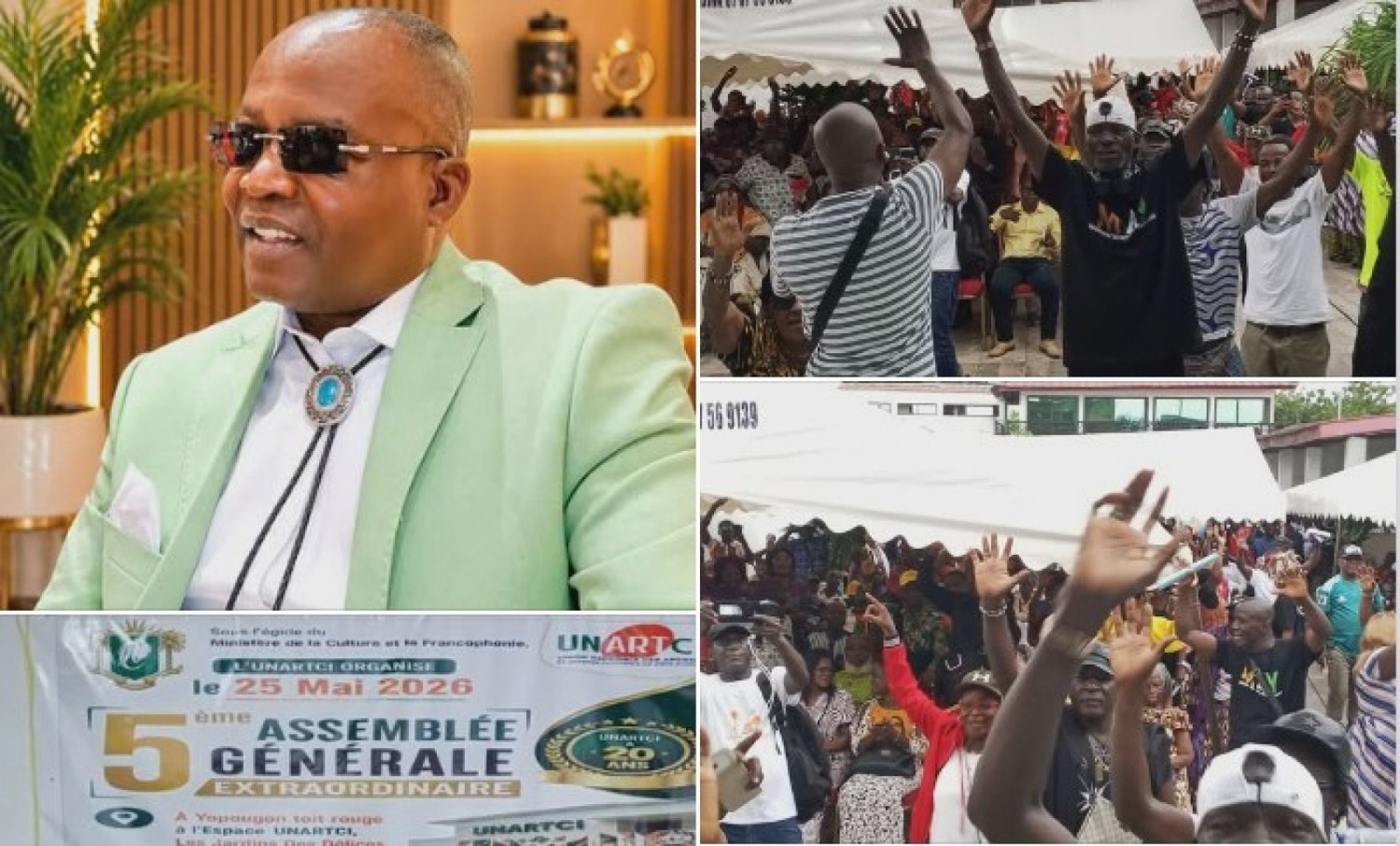 Côte d'Ivoire : Crise à l'UNARTCI, la dernière décision de justice  « favorable » à Ken Adamo, Aimond Williams débouté !