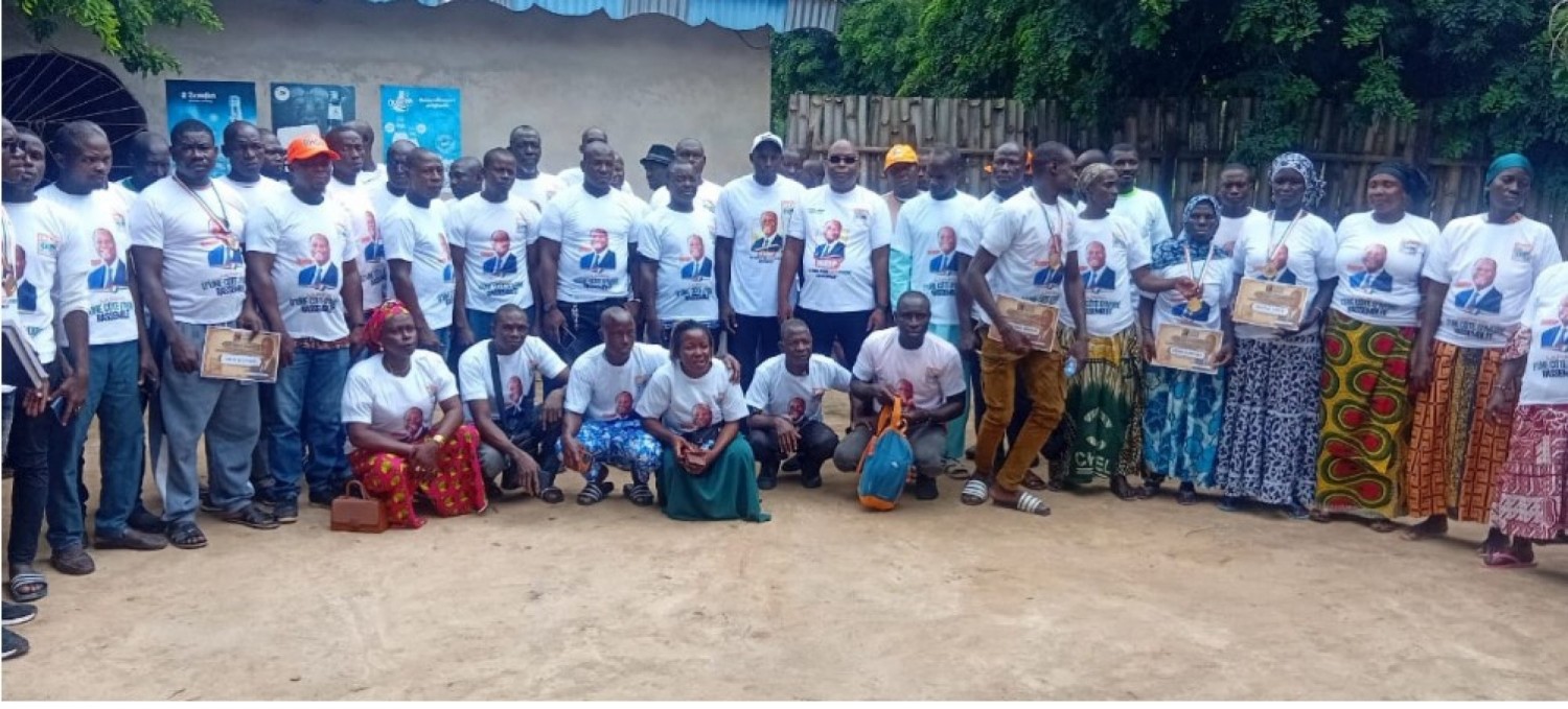 Côte d'Ivoire : Gbôklè, le RHDP  en tournée de mobilisation et d'enrôlement des militants, les futures locales en ligne de mire
