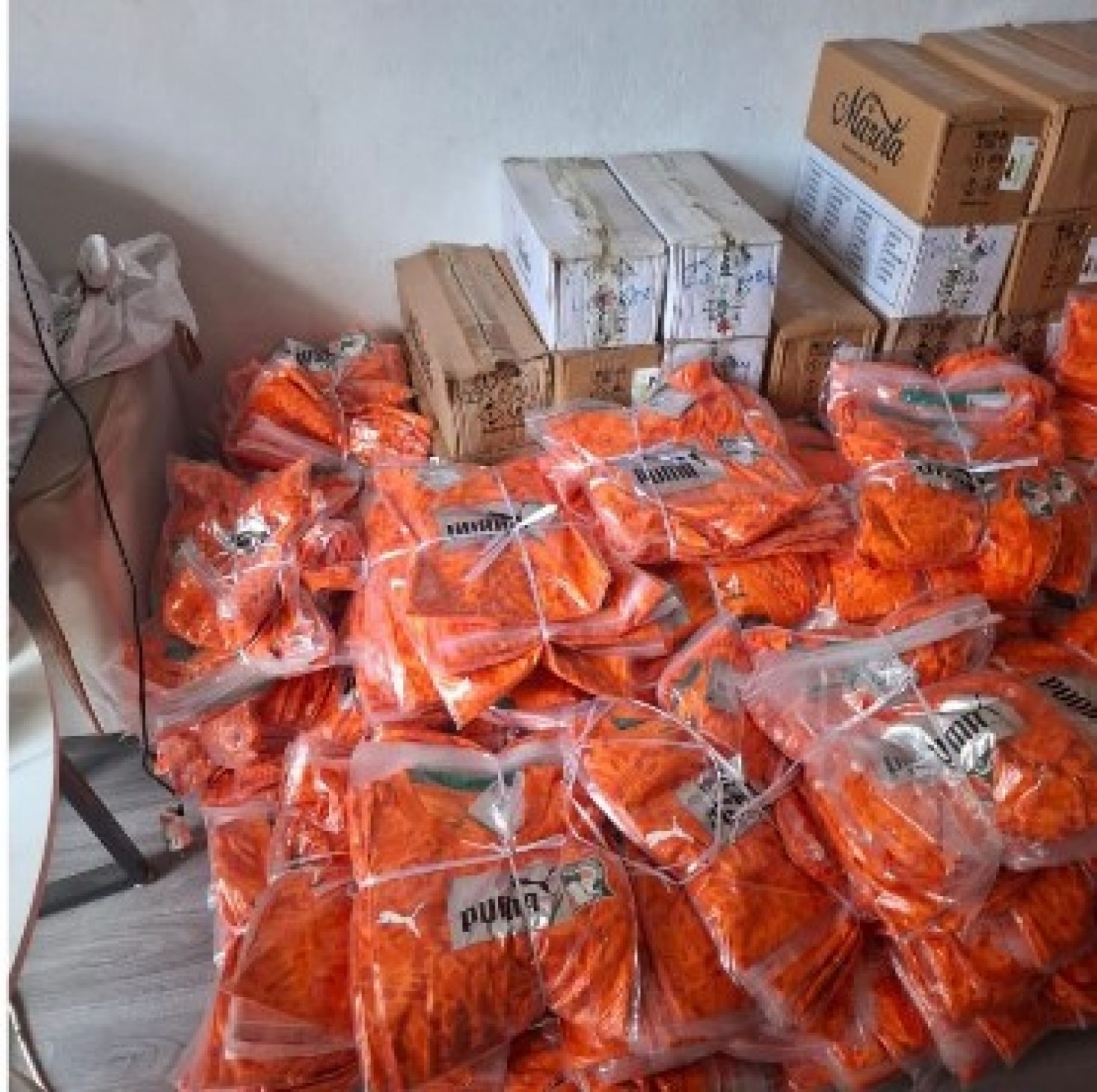 Côte d'Ivoire : Mondial 2026, près de 500 maillots contrefaits des Eléphants saisis