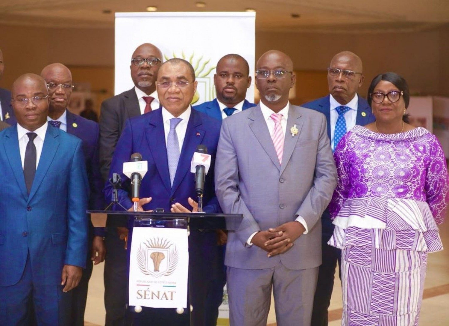 Côte d'Ivoire : Yamoussoukro, les Sénateurs donnent quitus au Ministre Adama Coulibaly pour la ratification de trois projets de loi