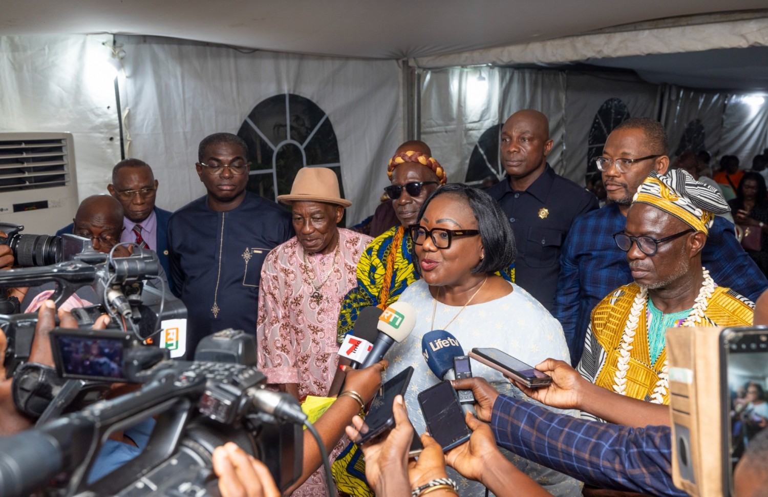 Côte d'Ivoire : Les chefs Kroumens chez Anne Ouloto, entre reconnaissance, diverses préoccupations et annonce d'une journée d'hommage au Chef de l'Etat à San Pedro