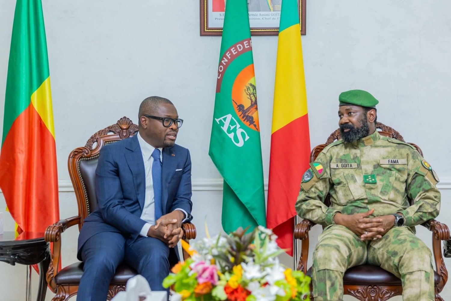 Bénin–Mali : Wadagni à Bamako pour relancer le dialogue avec Assimi Goïta