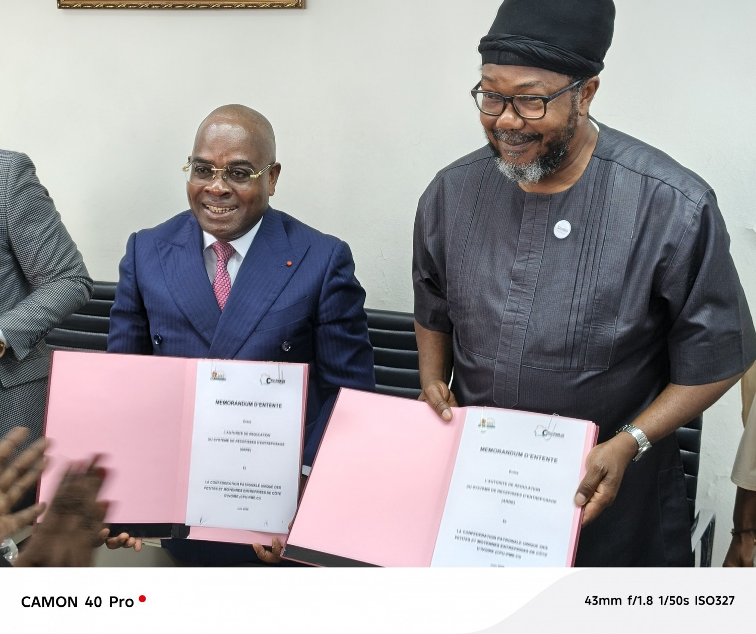 Côte d'Ivoire : Accès au crédit, la CPU-PME et l'ARRE scellent un partenariat stratégique pour révolutionner le financement des PME ivoiriennes