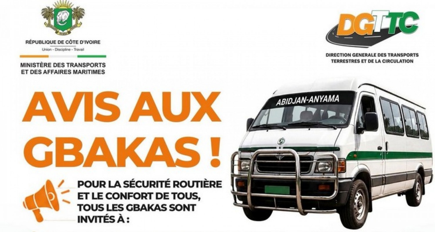 Côte d'Ivoire : Une opération spéciale de mise en conformité administrative des véhicules de transport en commun annoncée  sur le grand Abidjan