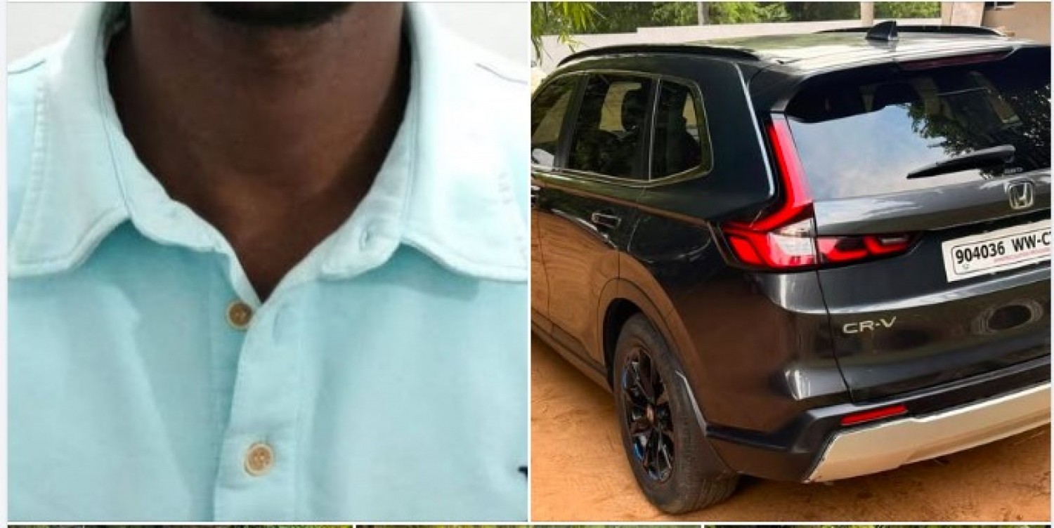 Côte d'Ivoire : Un véhicule et son conducteur interceptés pour utilisation d'une fausse plaque provisoire des FDS