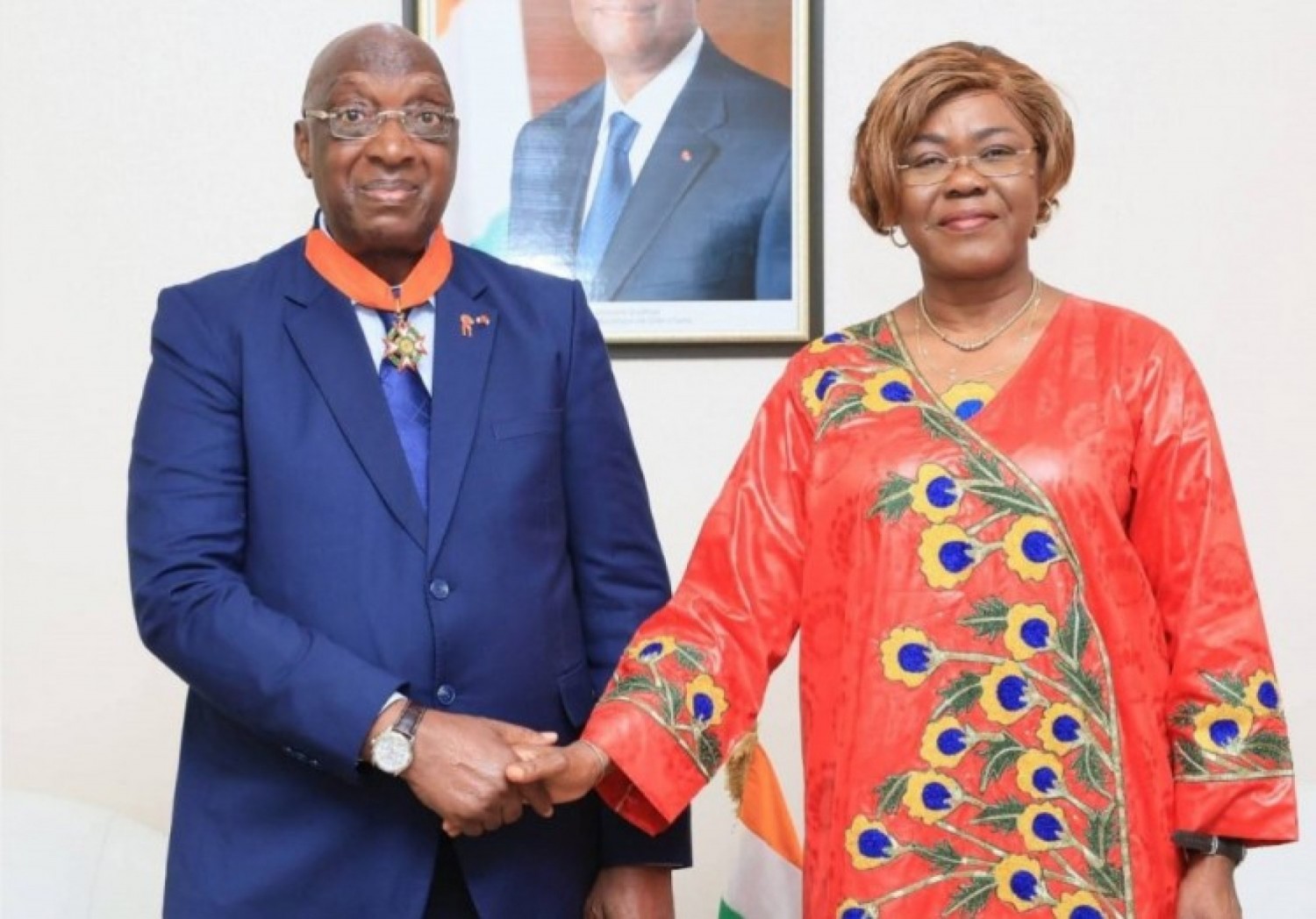 Côte d'Ivoire-Guinée : L'Ambassadeur  de Guinée S.E.M. Alsény Moba Sylla fait ses adieux, son probable successeur