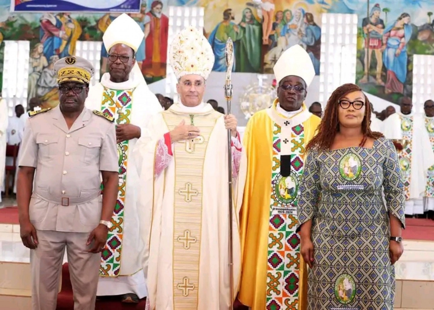 Côte d'Ivoire : Gagnoa fête ses 100 ans de foi, un musulman honoré, 2 prêtres ordonnés, le Vatican présent