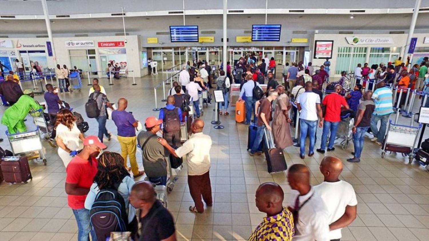 Côte d'Ivoire : De nouvelles dispositions prises   pour les voyageurs en provenance de la RDC et de l'Ouganda