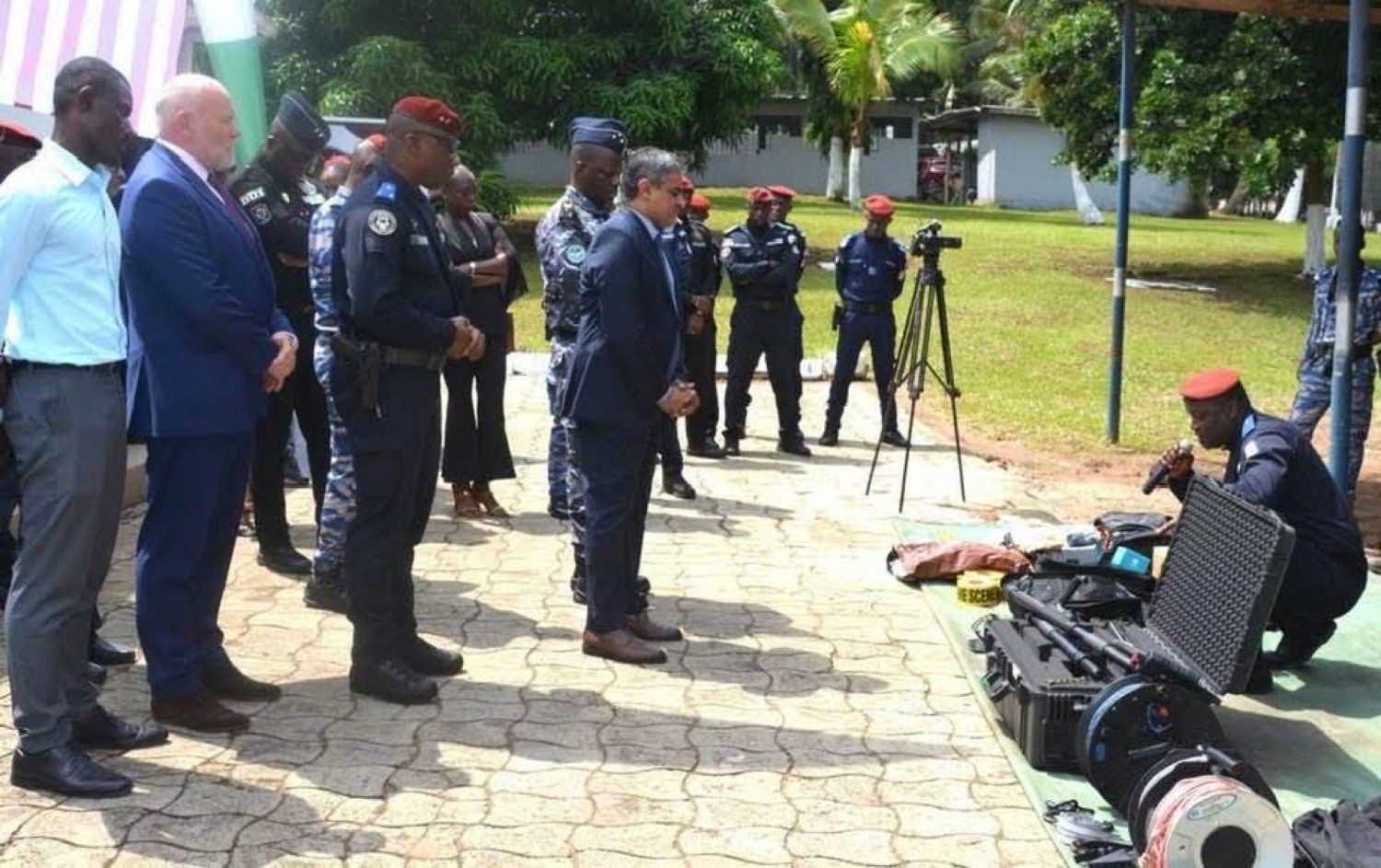 Côte d'Ivoire-USA : Terrorisme, le Département d'État américain équipe la Gendarmerie et la Police contre les engins explosifs improvisés