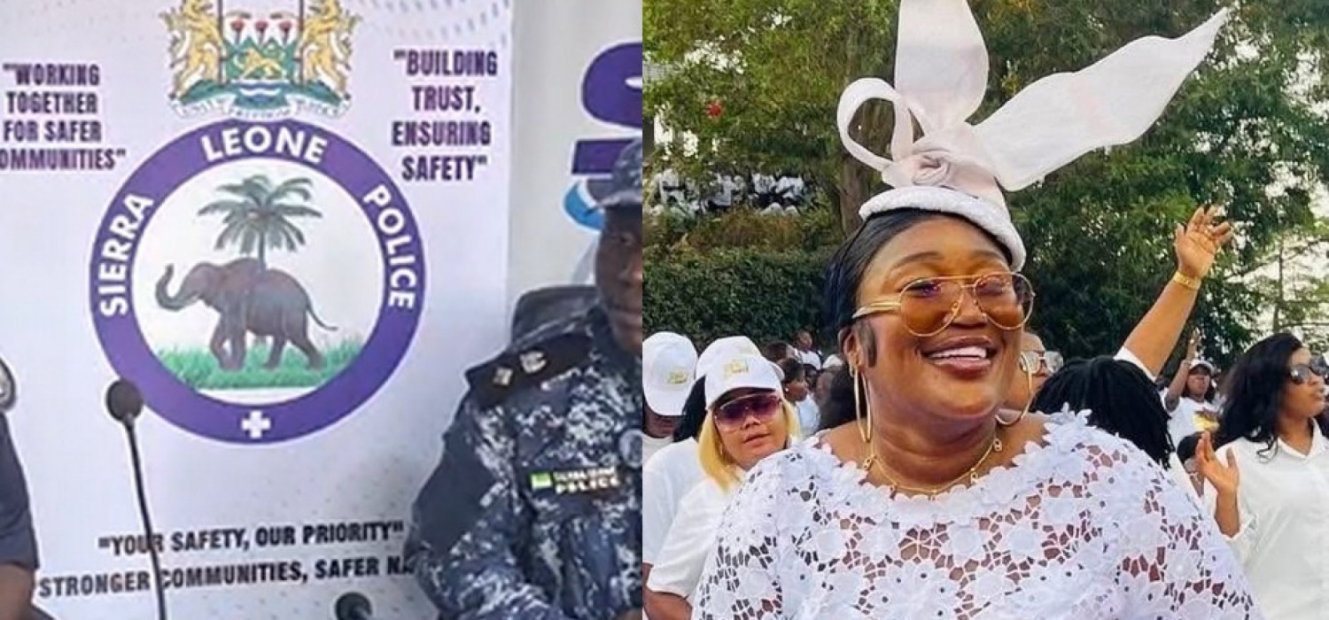 Sierra Leone :  La police arrête Admire, une nièce du Président Bio, dans une affaire de fraude présumée