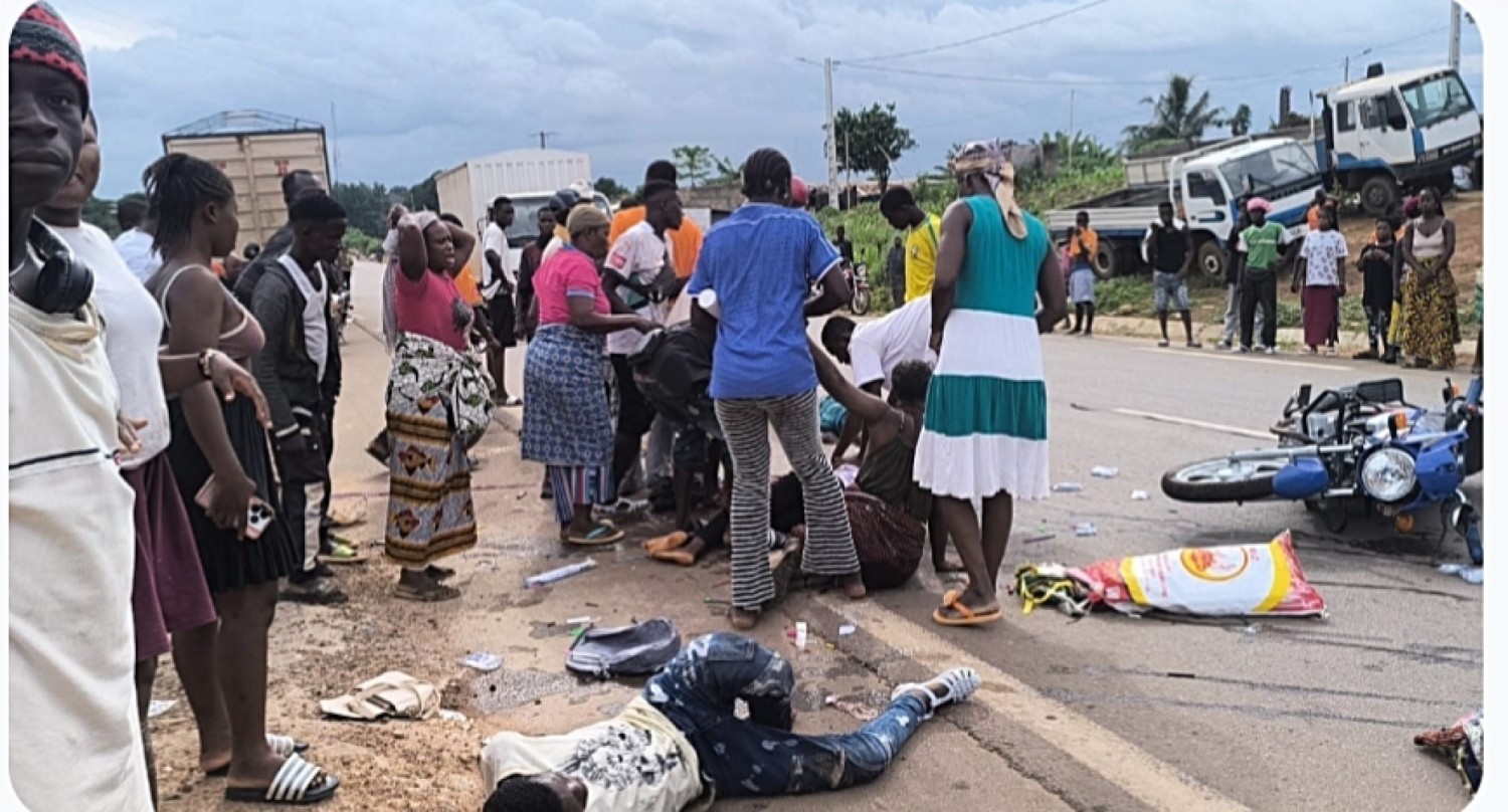 Côte d'Ivoire : Admis au BEPC, il trouve la mort avec son compagnon de route lors d'une célébration