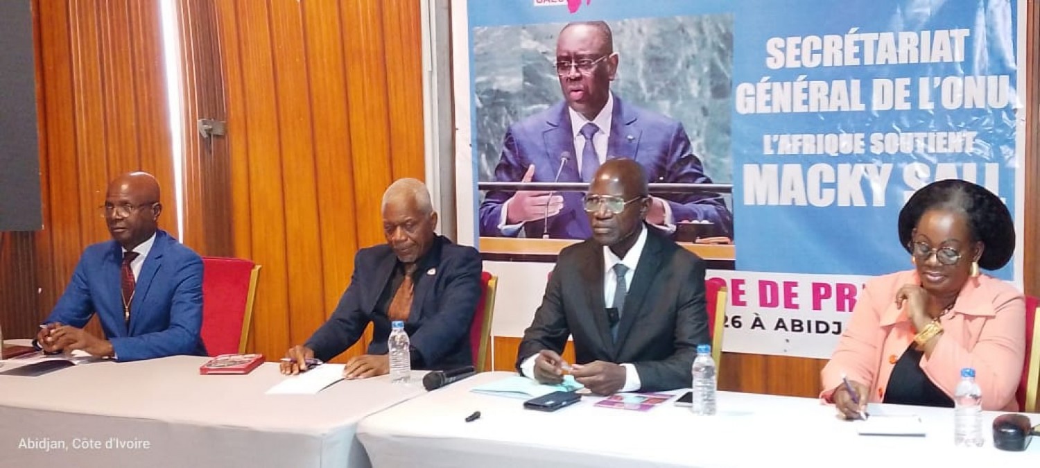 Côte d'Ivoire : ONU, Macky Sall honoré à Abidjan, un soutien de poids à sa candidature au Secrétariat général