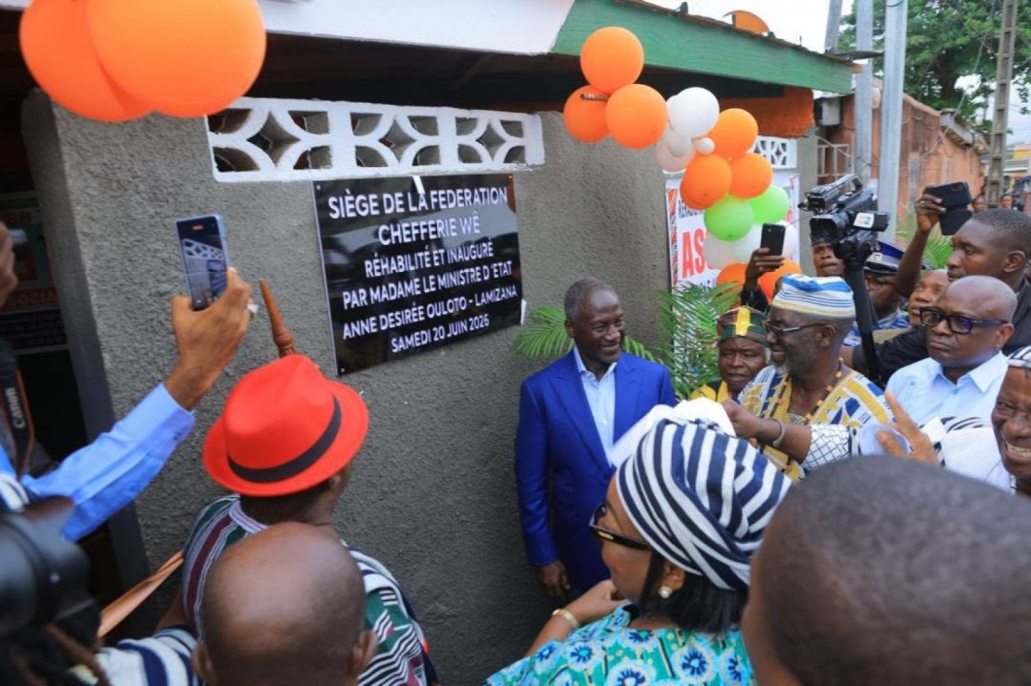 Côte d'Ivoire : Le siège de la chefferie Wê d'Abidjan situé  à Yopougon réhabilité pour renforcer le dialogue, la cohésion et la solidarité