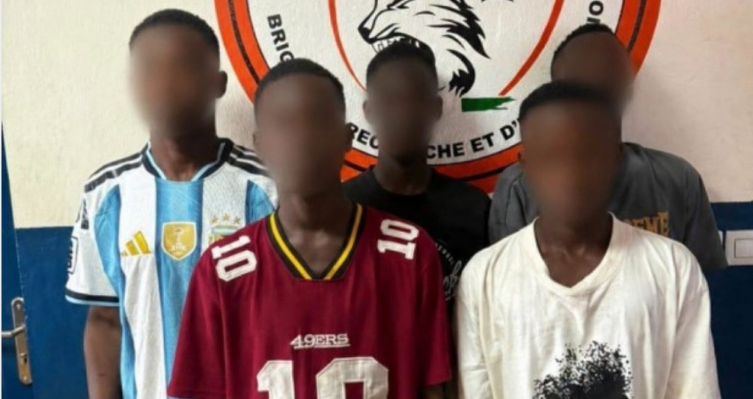 Côte d'Ivoire : Cinq individus impliqués dans un cambriolage portant sur plus de 4 millions interpellés