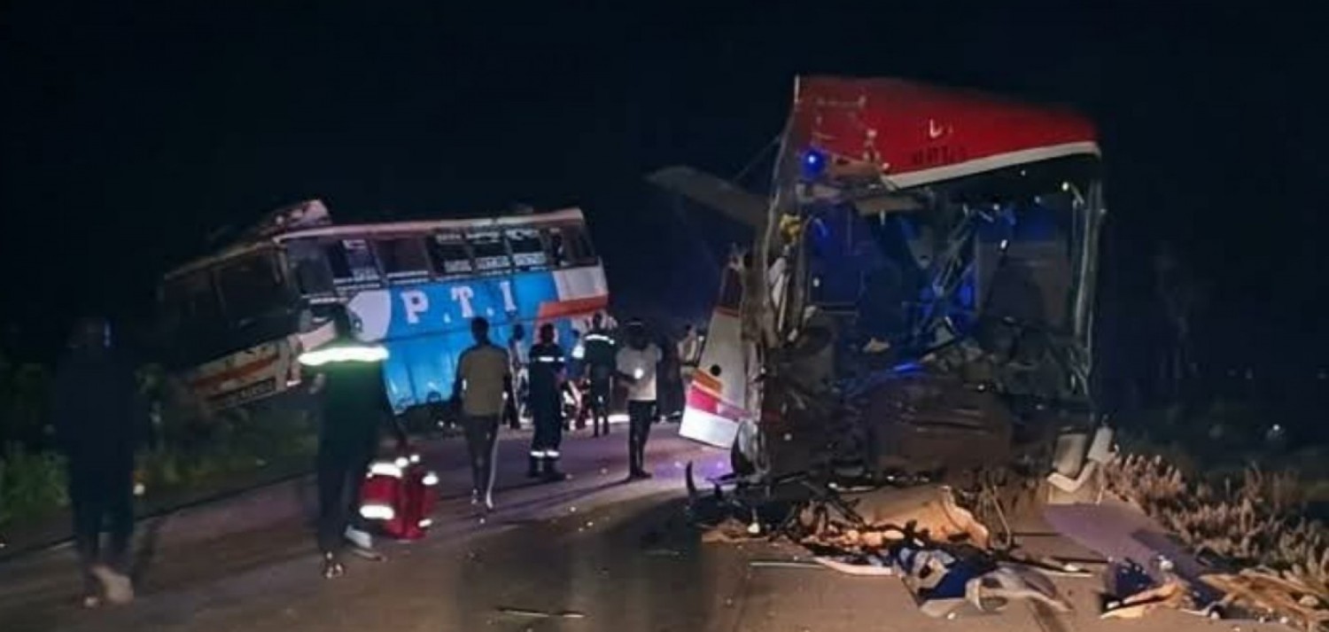 Côte d'Ivoire : Une collision entre deux cars fait huit morts sur l'axe Ouangolodougou-Ferkessédougou